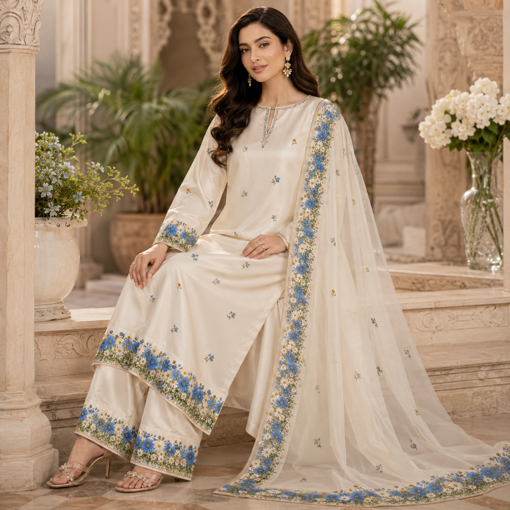 Luxury Floral Lace DTF Easy Transfer