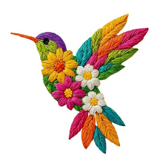 Cute Birds Easy Transfer Motif
