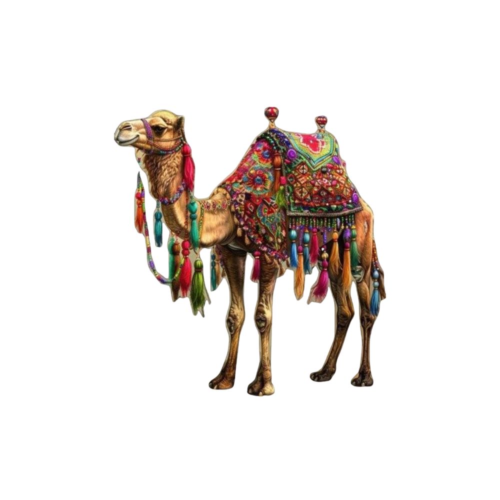 Traditional Desert Camel DTF Easy Transfer