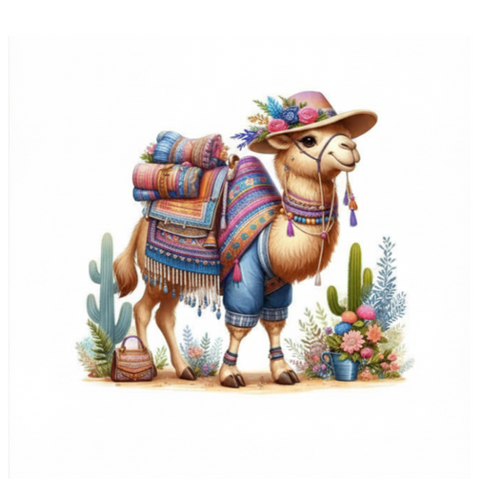 Boho Baby Camel DTF Easy trensfer