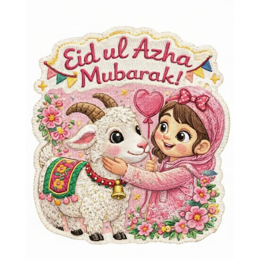 Eid ul Azha Mubarak Cute Kids DTF  Easy Treansfer