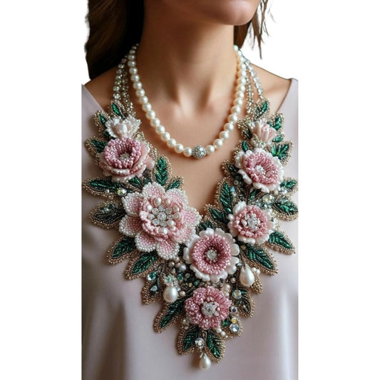 Royal Pearl Floral DTF Easy Transfer